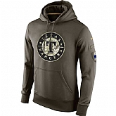 Texas Rangers Nike Olive Salute To Service KO Performance Hoodie,baseball caps,new era cap wholesale,wholesale hats